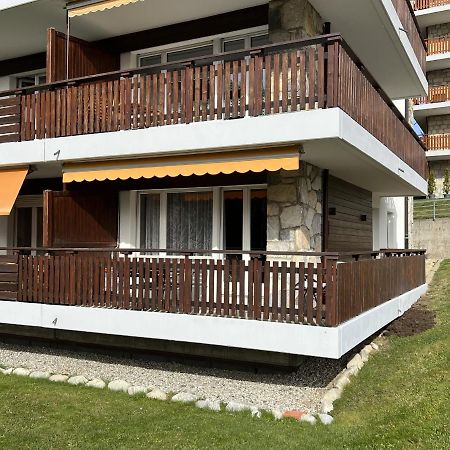 Bel appartement 3 pièces au pied des pistes de ski Crans-Montana Extérieur photo